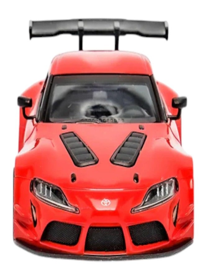 ماياترا سيارة تويوتا GR Supra Racing Concept من ماياترا، نموذج سيارة رياضية مصبوب بمقياس 1:36 (GR-Supra-Red) - Image 2